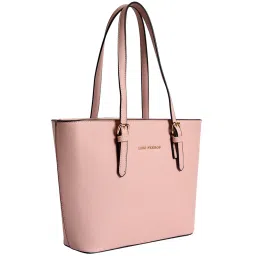 Lino Perros Pink Textured Medium Tote Handbag image 5