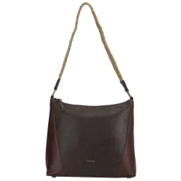 Woodland Brown Printed Medium Shoulder Bag image 1