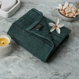 Monte Carlo Sohosml Bottle Green Cotton Bath Towel image 1