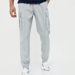 Kappa Grey Regular Fit Joggers image 1