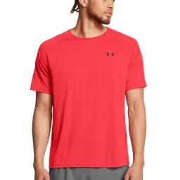 Under Armour Red Regular Fit Sports T-Shirt image 1