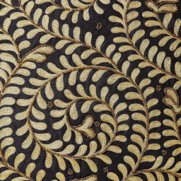 Klotthe Black & Gold Cotton Cushion Covers - Set of 2 image 5