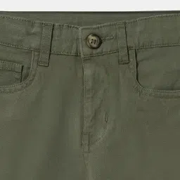 R&B Boys Olive Cotton Pants image 4