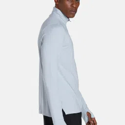 Puma Grey Regular Fit Sports Tshirt image 4