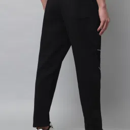 GRIFFEL Black Regular Fit Trackpants image 2
