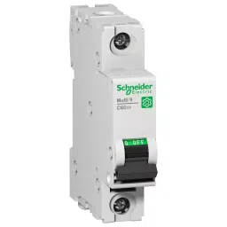 SCHNEIDER ELECTRIC Thermal Magnetic Circuit Breakers MCB, 1 POLE, 6A, 415VAC/60VDC, DIN RAIL, M9F22106-image-21