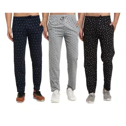 Vimal Jonney Multicolor Cotton Mid Rise Trackpants (Pack of 3) image 1