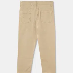 R&B Boys Beige Cotton Pants image 2