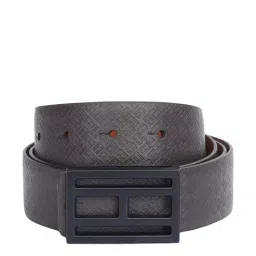 United Colors of Benetton Frankford Brown & Tan Leather Textured Reversible Belt-picture-31