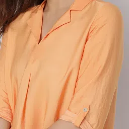Vero Moda Orange Regular Fit Top image 5