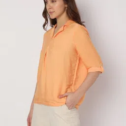 Vero Moda Orange Regular Fit Top image 3