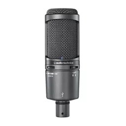 Audio Technica USB + Cardioid Condenser Microphone Black, AT2020 image 4