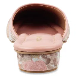 Mochi Women's Peach Mule Shoes image 5