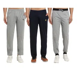 Vimal Jonney Multicolor Cotton Mid Rise Trackpants (Pack of 3) image 1