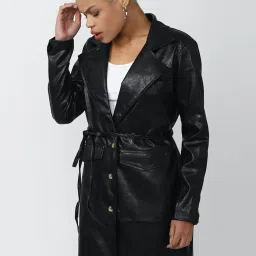 Forever 21 Black Coat image 2