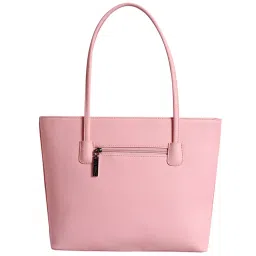 Lino Perros Baby Pink Textured Medium Handbag image 3