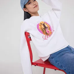 Trendyol Women Printed Sweatshirt-image-76
