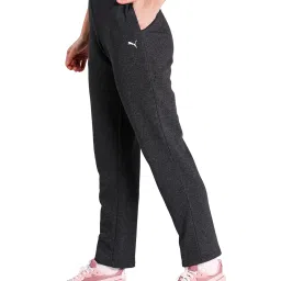 Puma Dark Grey Regular Fit Trackpants image 3