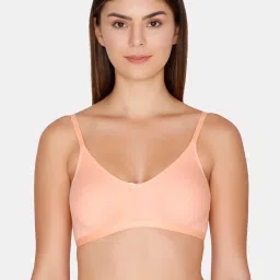 Zivame Peach Non Wired Non Padded T-Shirt Bra image 1