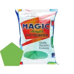 Magic Paints 1 Kg Parrot Green Matte Finish Acrylic Distemper Paint, 1102-picture-11