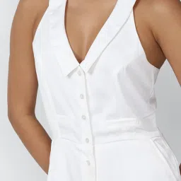 Forever 21 White Jumpsuit image 5