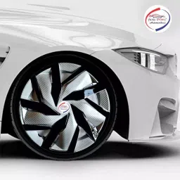 Auto Pearl R13 Press Type With Retention Ring PTAC401 Wheel Cover for Getz Prime56 cm image 3