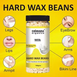 Donnara Organics Set Of 2 Milk Hard Wax Beans - 100 g Each image 5