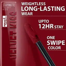 Ramp Walk Velvet Kiss Set Of 3 Waterproof Liquid Lipstick - 3.5 ml Each - Shade 1 - 2 - 9 image 4