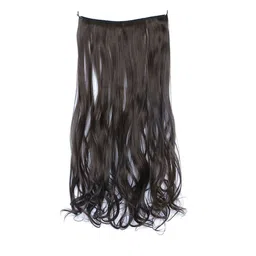 VIEWS Women Black Wavy Clip-In Hair Extension 22 inch-picture-16