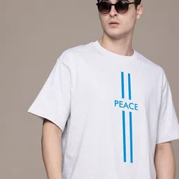 Moda Rapido Men Typography Printed Round Neck Cotton Relaxed Fit T-shirt-picture-28