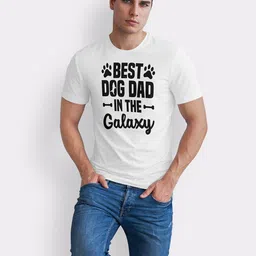 Seekbuylove Men Typography Printed Bio Finish T-shirt image 4