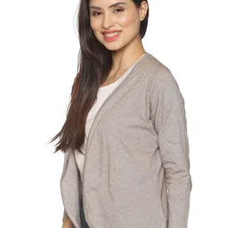 ECOLINE Clothing Eco Friendly V-Neck Open Front Shrug image 5