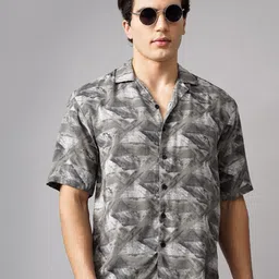 PAUL STREET Men Relaxed Opaque Printed Casual Shirt-picture-38