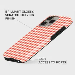 PEEPERLY Women iPhone 13 Think Big Impact Resistant Back Case image 4