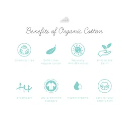 Masilo Organic Muslin Washcloths (Set of 2)  Tropical Toucan image 4