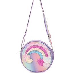 Asthetika Kids Embellished PU Sling Bag image 2