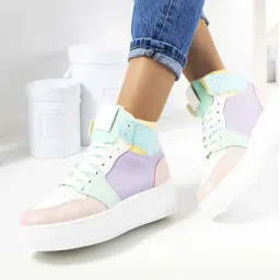 Shoetopia Kids Multicolor Casual Sneakers-picture-24