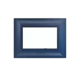 Anchor Ziva 8 Module Vertical Blue Berry Cover Plate With Base Frame, 68988BB-picture-38
