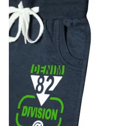 Chimprala Boys Blue Printed Shorts image 3