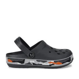Campus Men's GC-4008A Black Back Strap Clogs image 1