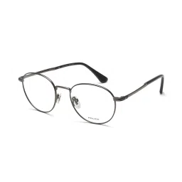 Police VPLD94K518GFFR Grey Round Eye Frames For Men image 1