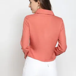 Spykar Coral ed Slim Fit Shirt image 2