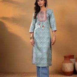 Varanga Blue Printed Kurta-picture-38