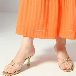 Inc.5 Women's Golden Casual Stilettos image 1