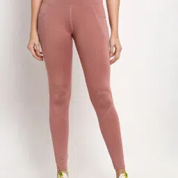 Global Republic Pink Slim Fit Leggings-image-72