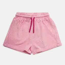 Angel & Rocket Kids Pink Cotton Regular Fit Shorts-picture-21