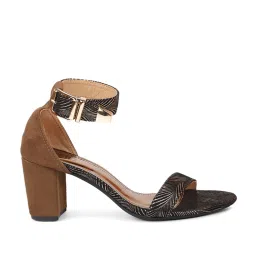 Inc.5 Women's Antique Gold Ankle Strap Sandals image 1