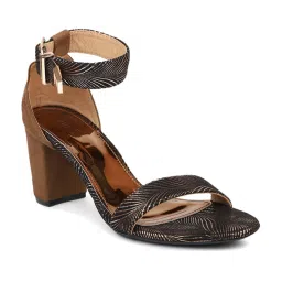 Inc.5 Women's Antique Gold Ankle Strap Sandals image 2