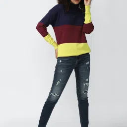 Forever 21 Multicolor Sweater image 4
