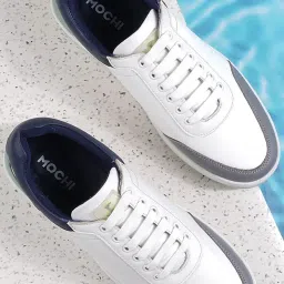 Mochi Men's White Casual Sneakers image 1